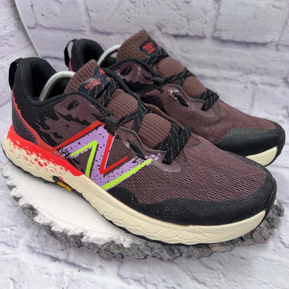 New Balance Mens Fresh Foam X Hierro v7 Trail Running Shoes Purple Sz 11 2E - Picture 9 of 12